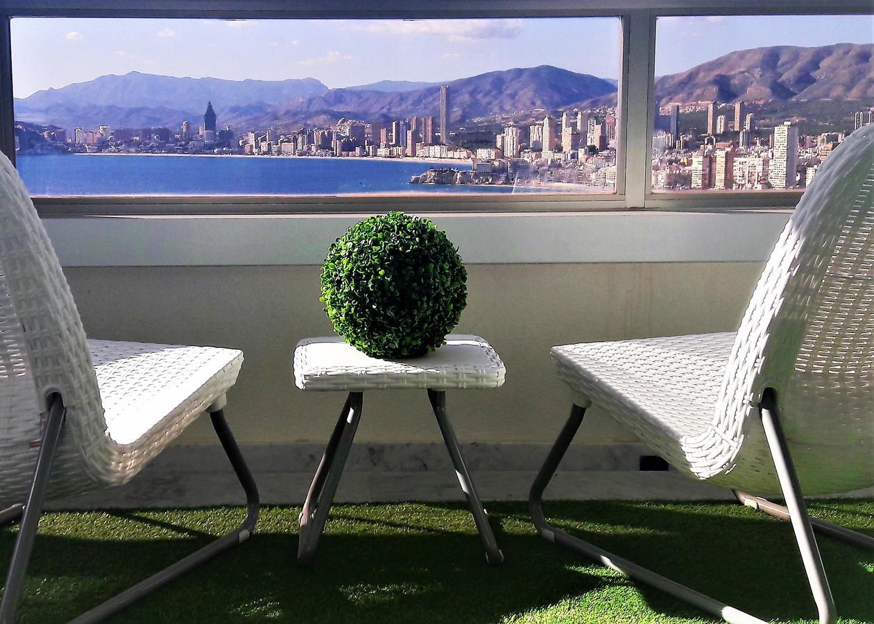 Apartamento Gemelos Primera Linea Benidorm Exterior foto